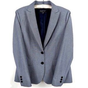 Women’s Jones New York Blazer SZ 4 Navy/White